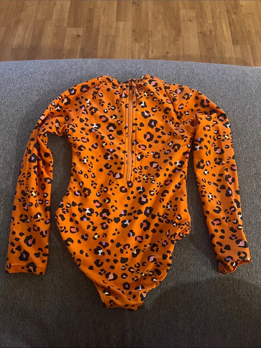Little Girls Long Sleeve Swimsuit